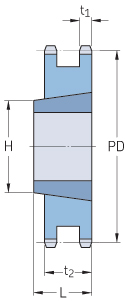  16B-2     25,4    PHS 16B-2TBH14