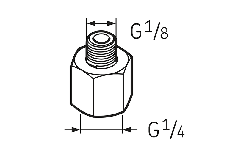 ���������� G 1/4 - G 1/8 LAPN 1/8
